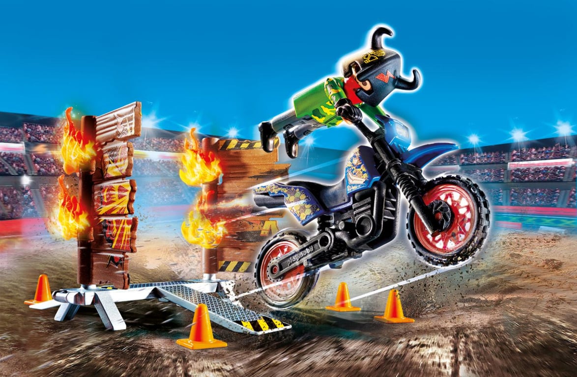 Stuntshow Monster Truck De Cascade 70550 Playmobil La Boite - vue 7