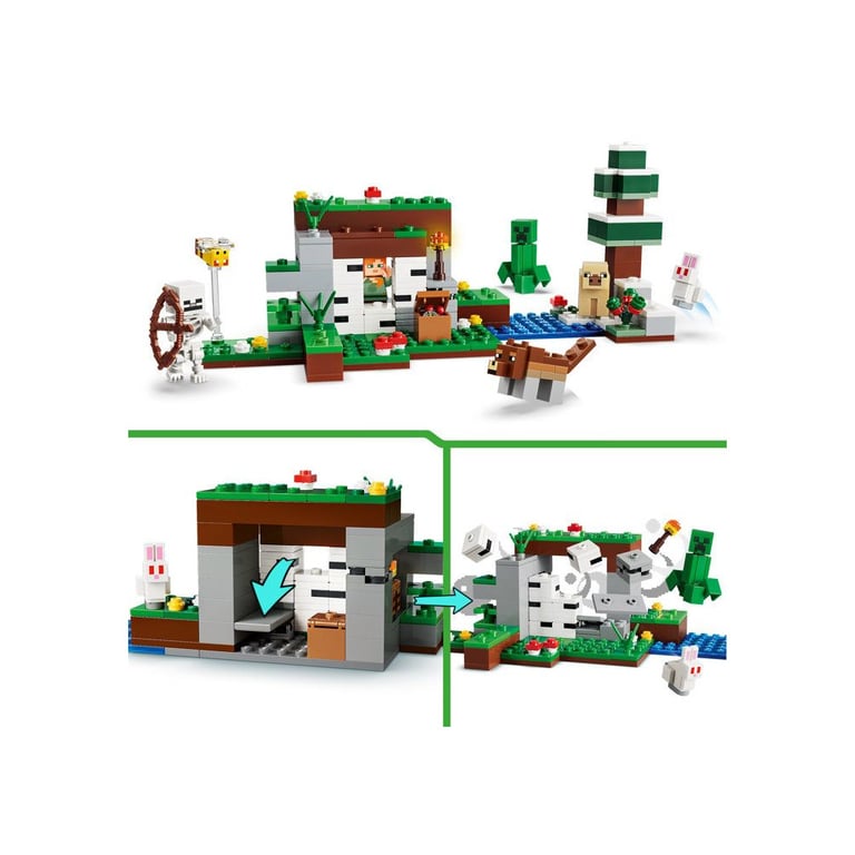 LEGO Minecraft L’aventure de la Première Nuit 21593 - vue 6