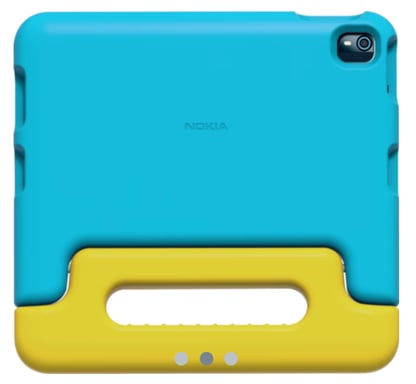 Nokia T10 Kids 20,3 cm (8'') Housse Cyan, Jaune