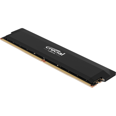 Modulo di memoria Crucial PRO 16 CP16G60C36U5BT DDR5-6000 16GB UDIMM Low-Profile Nero