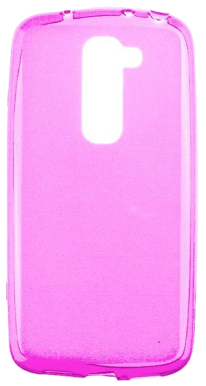 Coque silicone unie compatible Givré Rose LG Optimus G2 Mini