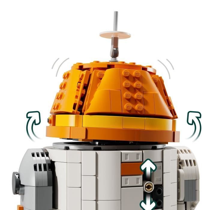 Lego Ahsoka Le Droïde Astromécano Chopper c1 10p 75416 Lego La Boite - vue 6
