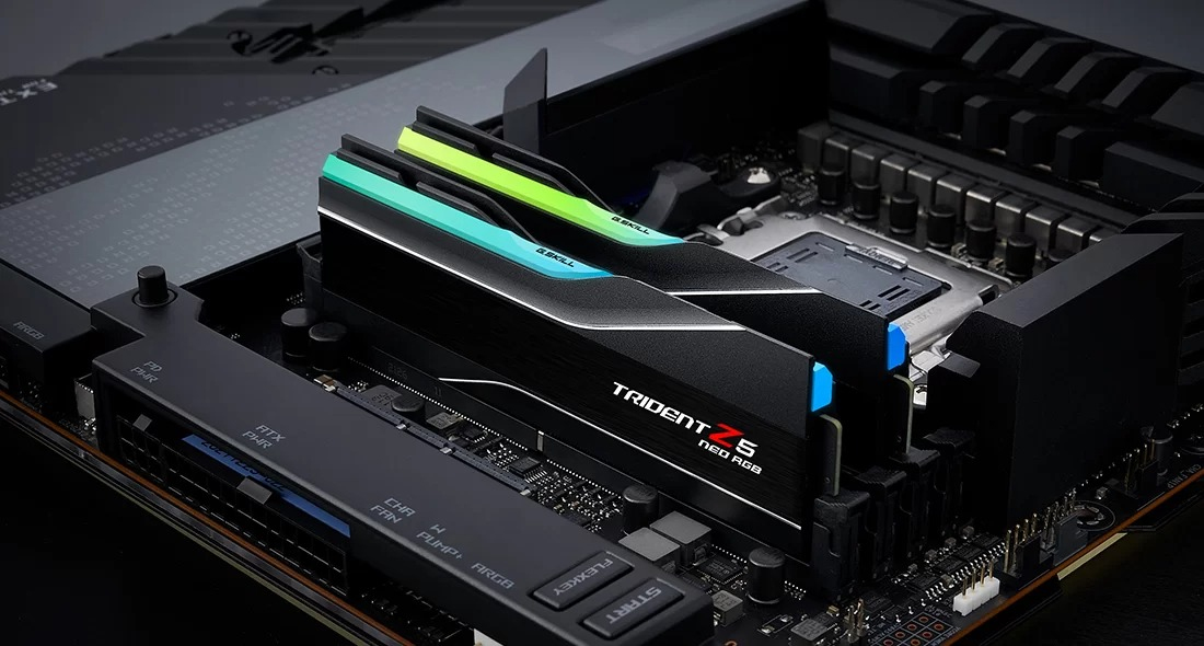G.Skill Trident Z5 Neo RGB F5 6000J3444F64GX2 TZ5NR module de mémoire 2 x DDR5 5600 MT/ Neuf - vue 4