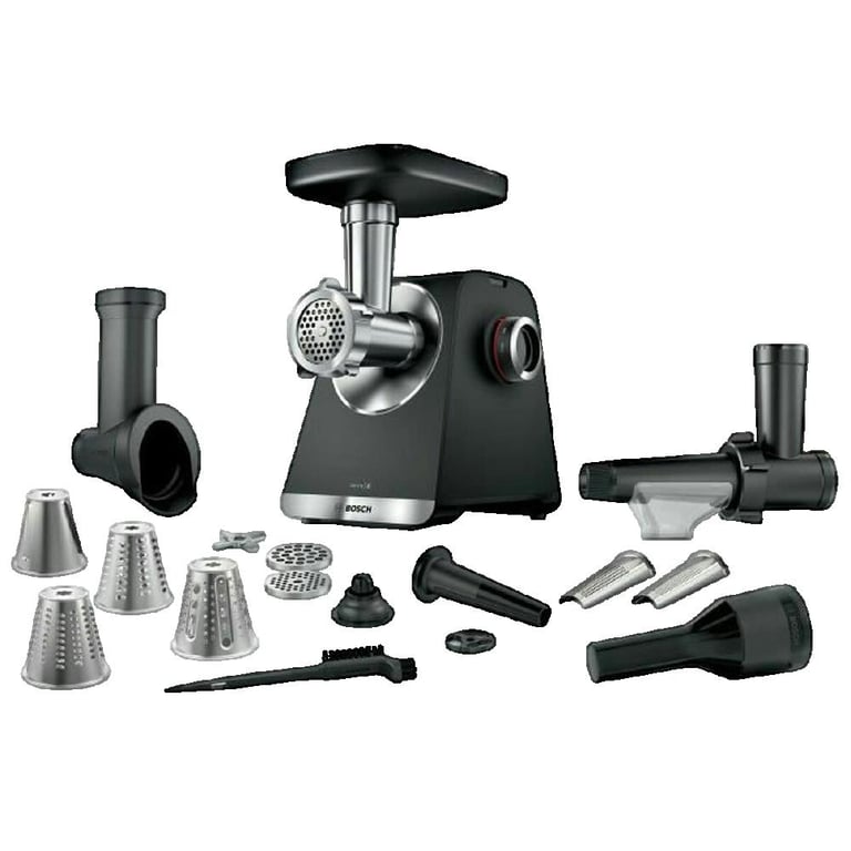 Hachoir à Viande Bosch MFWS660B – 500 W, 3 Grilles, Noir - vue 3
