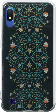 Custodia ibrida per Samsung Galaxy A10 Palm Tress Design Elegante e Sottile