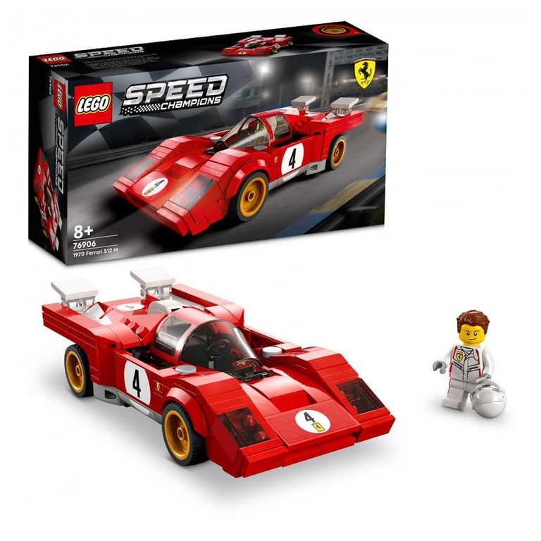 LEGO Speed Champions Ferrari 512 76906 - vue 3