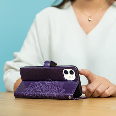 imoshion Etui de télephone Mandala pour Apple iPhone 13 Pro - Violet