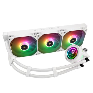Thermalright Core Vision 360 ARGB Kit Raffreddamento a Liquido 360mm Display 2,4'' 72 CFM PWM Bianco