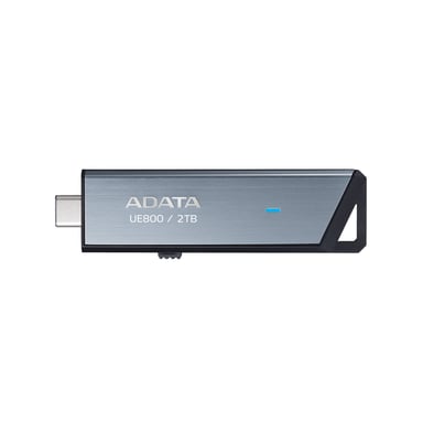 ADATA AELI-UE800-2T-CSG unidad flash USB 2 TB USB Tipo C 3.2 Gen 2 (3.1 Gen 2) Plata