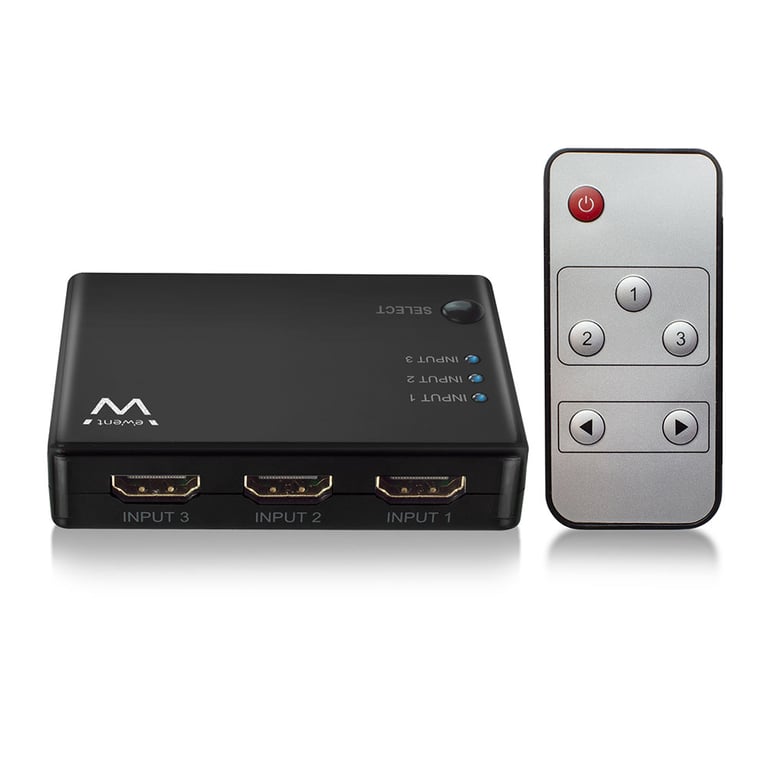 Ewent EW3730 commutateur vidéo HDMI Neuf