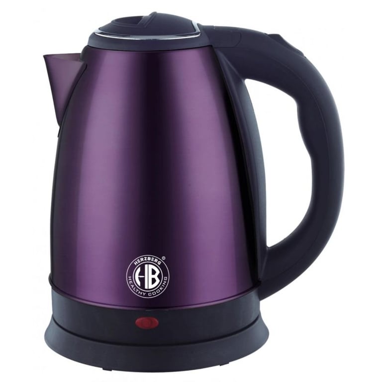 Bouilloire électrique inox sans fil Herzberg HG5011 PUR - vue 2