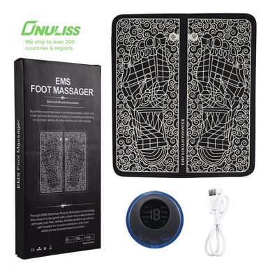 Tapis de massage des pieds automatique electrique Herzberg HG04258