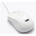 WE Souris Filaire 1200 DPI Connexion USB - Ultra-Léger Ambidextre - Compatible avec PC/Mac - Blanc