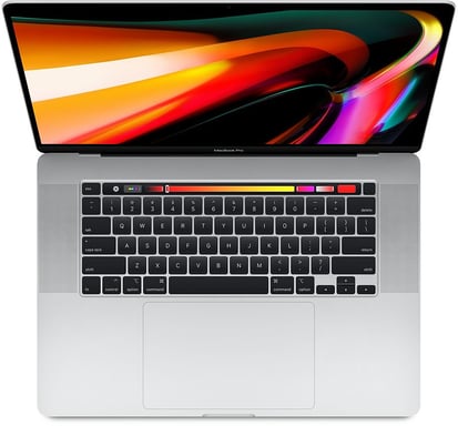 MacBook Pro Core i9 (2019) 16', 2.4 GHz 512 Go 16 Go AMD Radeon Pro 5600M, Argent - QWERTY Portugais