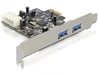 Scheda PCI Express USB 3.0 DeLOCK e adattatore di interfaccia USB 3.2 Gen 1 (3.1 Gen 1)