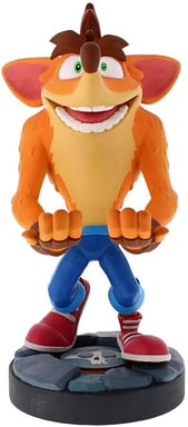 Crash Bandicoot Quantum action figure - Controller e supporto per smartphone e caricabatterie - Exquisite Gaming