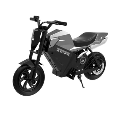 Motocicleta eléctrica ADV250 para niños, motor de 250 W, batería de 24 V 4 Ah, neumáticos de goma neumática de 12,5 x 3,0 pulgadas (delanteros y traseros). Regalo para niños.