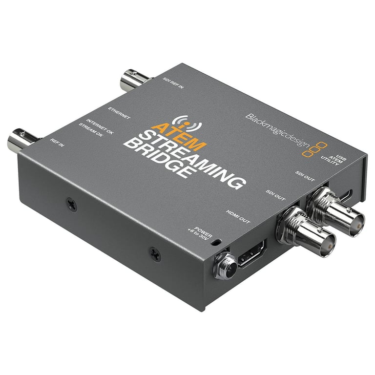 Blackmagic Design ATEM Streaming Bridge Convertisseur vidéo actif 1920 x 1080 pixels Neuf - vue 2