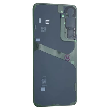 Finestrino posteriore per Samsung Galaxy S23 Plus con lente della fotocamera originale in crema