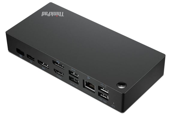 Lenovo 40B20135DK base para portátil y replicador de puertos Alámbrico USB 3.2 Gen 1 (3.1 Gen 1) Type-C Negro