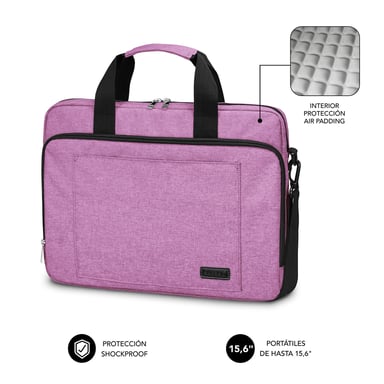 SUBBLIM SUBLB-4APLB12 bolsa para ordenadores portátiles 39,6 cm (15,6'') Bolsa Toploader Azul
