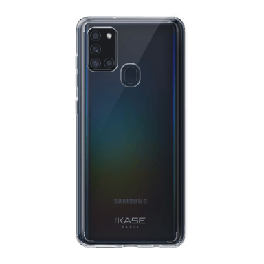 Coque hybride invisible pour Samsung Galaxy A21s 2020, Transparente