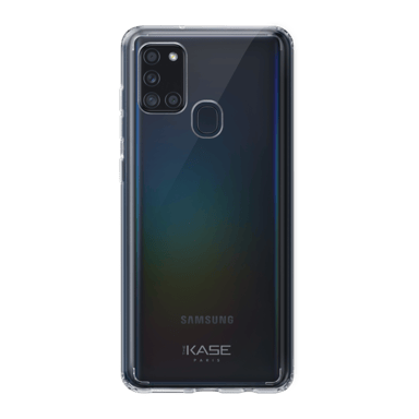 Carcasa híbrida invisible para Samsung Galaxy A21s 2020, Transparente