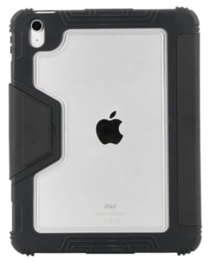 Custodia protettiva per iPad 10.9'' 10th gen con retro trasparente e angoli rinforzati