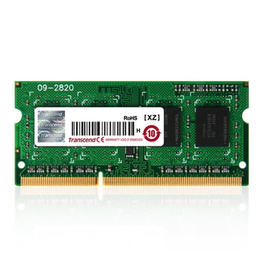 Transcend 4GB, 1600MHz, SO-DIMM module de mémoire 4 Go 1 x 4 Go DDR3