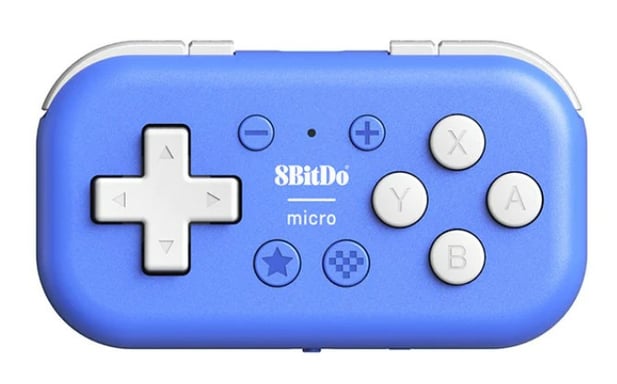 8Bitdo Micro Joystick USB blu Android, Nintendo Switch, PC, iOS