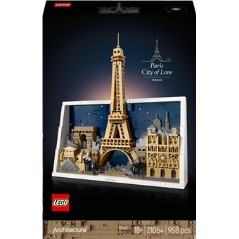 LEGO Architecture 21064 Paris, ville de l'amour - Neuf
