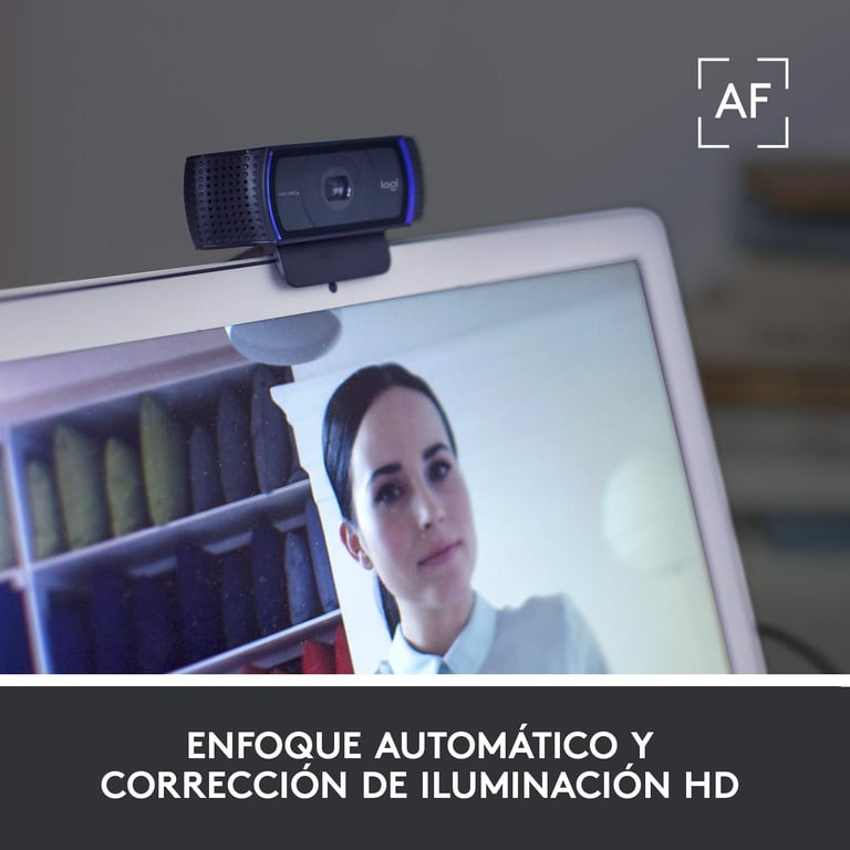 Logitech 960-001055 webcam 3 MP 1920 x 1080 pixels USB Noir - Neuf