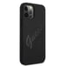 Custodia Guess per iPhone 12 Pro Max 6,7'' nero Script Vintage