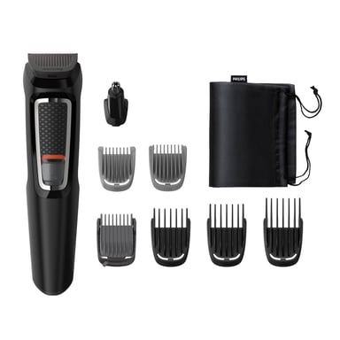 Philips MULTIGROOM Series 3000 MG3730/15 tondeuse à cheveux Noir Hybrides nickel-métal (NiMH)