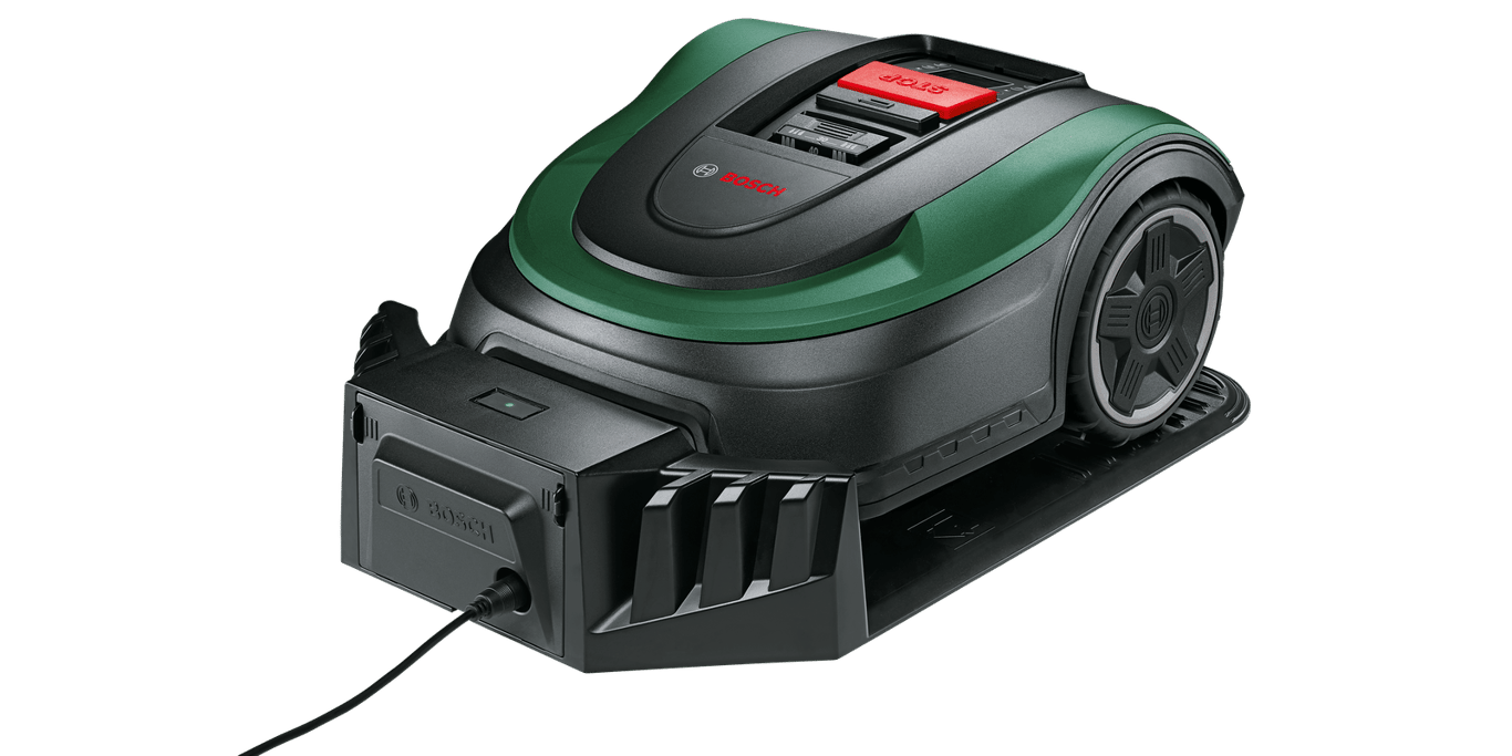 Tondeuse robot BOSCH Indego + 700 Autotractée 700 m² 3 lames - vue 5