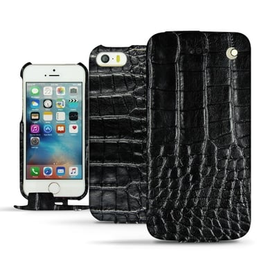 Noreve 2112T56/F coque de protection pour téléphones portables 10,2 cm (4'') Folio porte carte Noir Apple iPhone SE