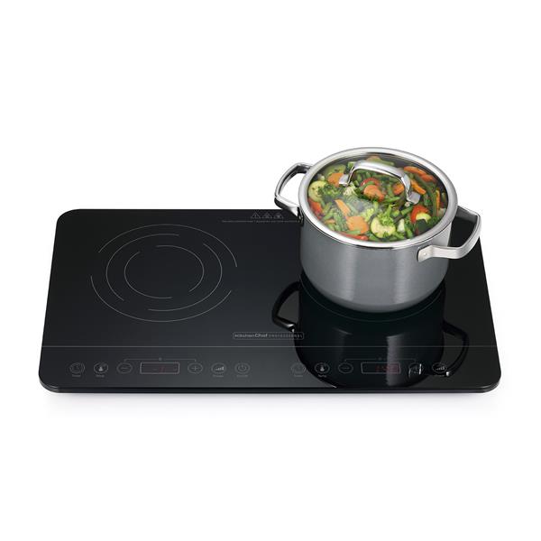 Plaque De Cuisson À Induction KITCHEN CHEF KCYL35-DC06 – 2 Foyers, 3500 W - vue 7