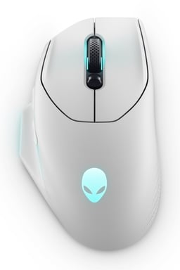 Alienware AW620M ratón Juego mano derecha RF Wireless + USB Type-C Óptico 26000 DPI