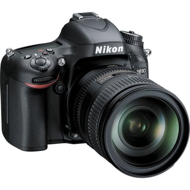 Nikon D610 + AF-S 28-300mm f/3.5-5.6G ED VR + 32GB Kit d'appareil-photo SLR 24,3 MP CMOS 6016 x 4016 pixels Noir