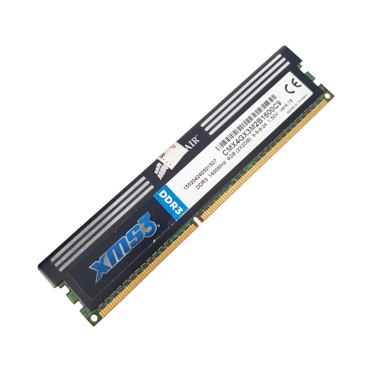 2Go RAM DDR3 CM4GX3M2B1600C9 1600MHz DIMM Très bon état
