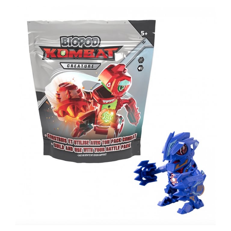 YCOO MEGA BIOPOD Robot Dinosaure interactif dans sa capsule 25 pieces Des Neuf