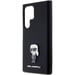 Custodia in silicone Karl Lagerfeld Ikonik per Samsung Galaxy S24 Ultra, nera