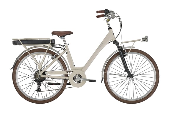 BICI ELETTRICA ALPINA B4 BETA CREMA