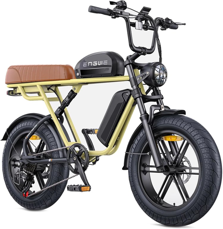Vélo de montagne électrique à gros pneus ENGWE M1 20'' avec batterie 48 V 28 6 Ah suspension complète autonomie jusqu'à 90 170 km Neuf - vue 4