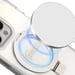 Coque Magsafe pour Apple iPhone 15 Pro Max TPU Ring Stand Transparent