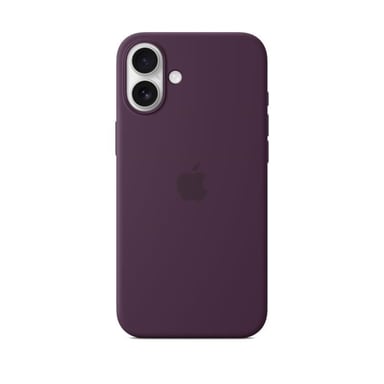 Apple Coque en silicone avec MagSafe pour iPhone 16 Plus - Prune Apple (brand) iPhone 16 Plus