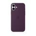 Apple Coque en silicone avec MagSafe pour iPhone 16 Plus - Prune Apple (brand) iPhone 16 Plus