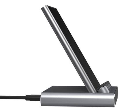 Rapoo XC350 Smartphone, Tablette Argent USB Recharge sans fil Charge rapide Intérieure
