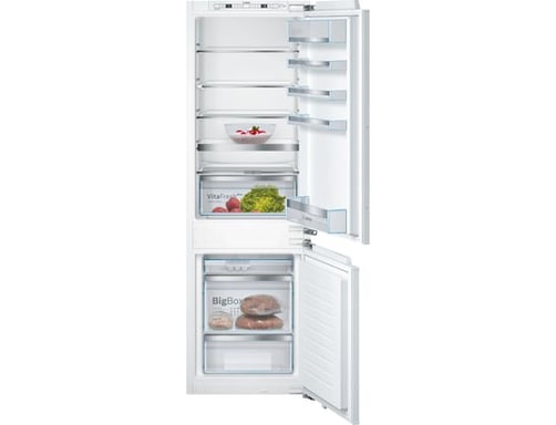 Réfrigérateurs combinés 266L Froid Statique BOSCH 55.8cm E, KIS86AFE0
