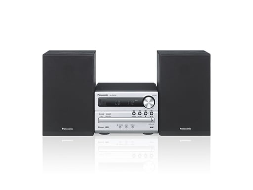 Panasonic SC-pm254eg S Sistema micro HiFi, 20 W Argento